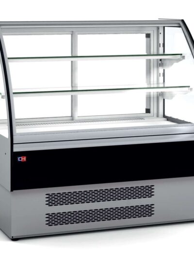 Vitrina Refrigerada Expositora Ventilada de 1262x710x1200h mm BADAJOZ VVC130