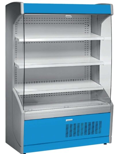 Mural Refrigerado Expositor 4 Estantes Fondo 700 de 1017 x700 x1998h mm AVEIRO MPL100-A azul
