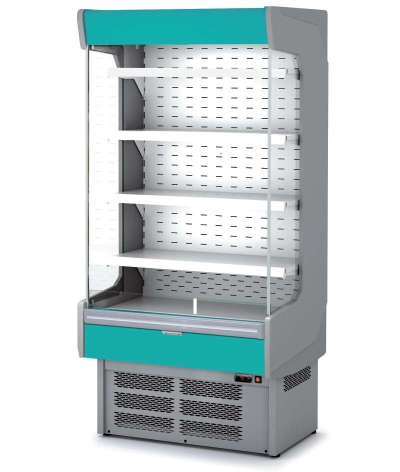 Vitrina Expositora Mural Fondo 800 dim.1480x860x2020h mm Línea Córdoba M-8-150