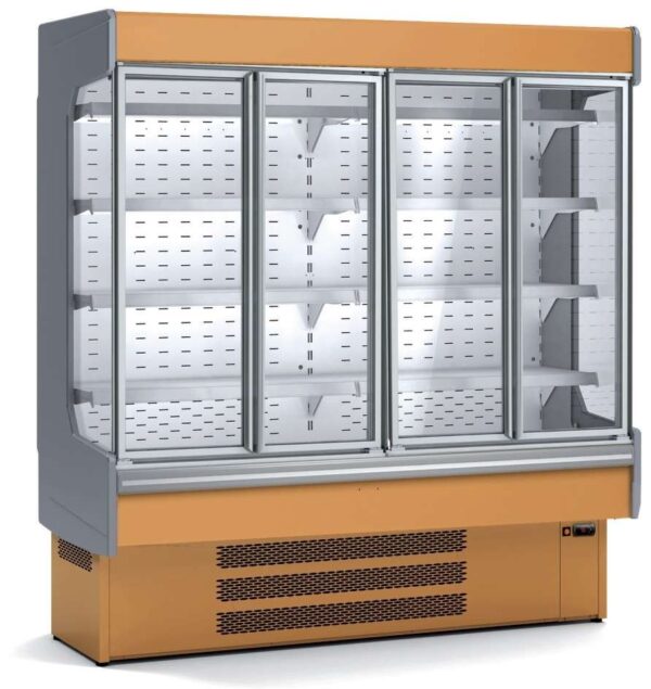 Vitrina Expositora Mural con Puertas dim.970x635x2020h mm Línea Córdoba M-5-100-EG