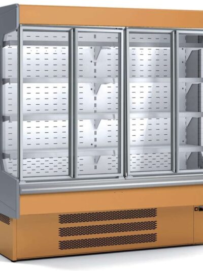 Vitrina Expositora Mural con Puertas dim.1480x860x2022h mm Línea Córdoba M-8-150-EG