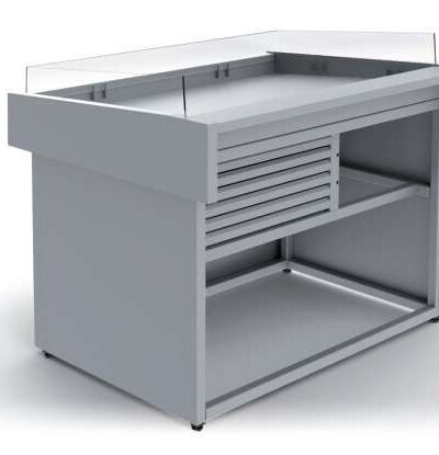 Mostrador Pescado dim.2200x950x990h mm Línea Córdoba DBFP-220