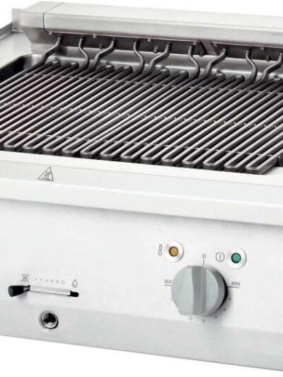 Barbacoa Eléctrica de agua sobremesa 400x700x250h mm 4,1 Kw Línea Varsovia