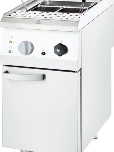 Cuecepasta Eléctrico 400x700x850h mm 25 litros 2-GN1/3 6 Kw Línea Varsovia