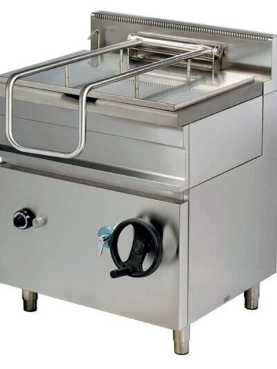 Sartén basculante a gas 120 litros 24kw 1100x900x900h mm GP932 Línea Estambul