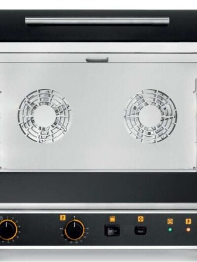 Horno eléctrico convección SNACK con GRILL y HUMIFIDICACIÓN 4 bandejas 60x40 cm EKF464.3GRILL Línea Padova