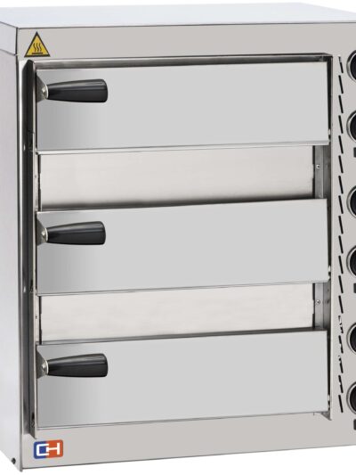 Horno Eléctrico de Pizza Compacto 3 pizza diámetro 35 cm AVEIRO FP52PI