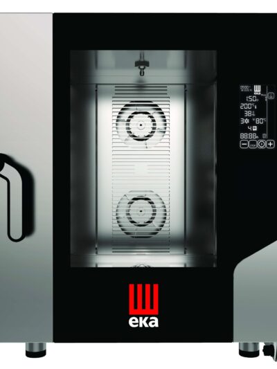 Horno eléctrico convección MILLENIAL BLACK MASK Gastronomía 7 bandejas GN1/1 MKF711BM Línea Padova