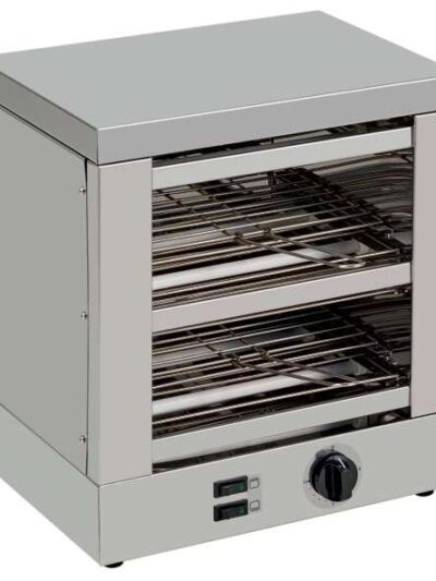 Tostador 2 pisos Slim Line  resistencias de cuarzo con temporizador 1800W TE2T