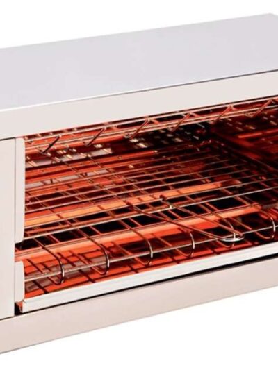 Tostador 1 piso resistencias de cuarzo sin temporizador 2000W TS1