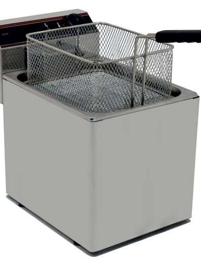 Freidora Eléctrica capacidad 10l pot.3,5 Kw sin Grifo de Vaciado línea Badajoz EVO10