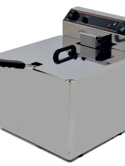Freidora Eléctrica capacidad 12l pot.4,5 Kw sin Grifo de Vaciado línea Badajoz EVO12