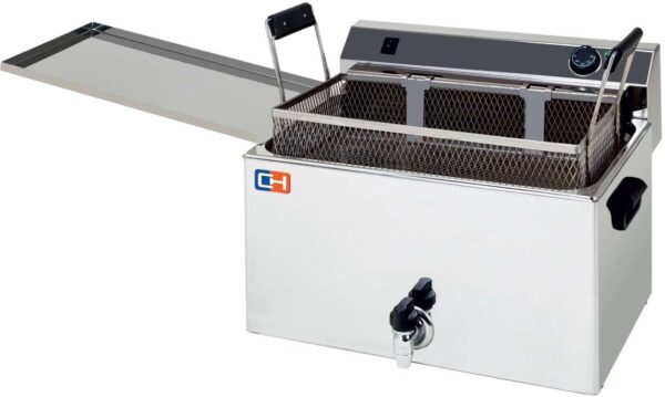 Freidora Especial Pastelería 16 litros 9 kw Trifásica de medidas 530x460x370h mm FP16L