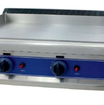 Frytops a Gas Acero 16 mm con Baño Cromo Duro 50 Micras de 950 x610 x340h mm PEKIN ICG950C