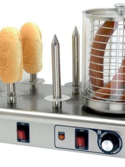 Máquina de Perritos 6 Pinchos de 660x340x370h mm PEKIN IHD-06
