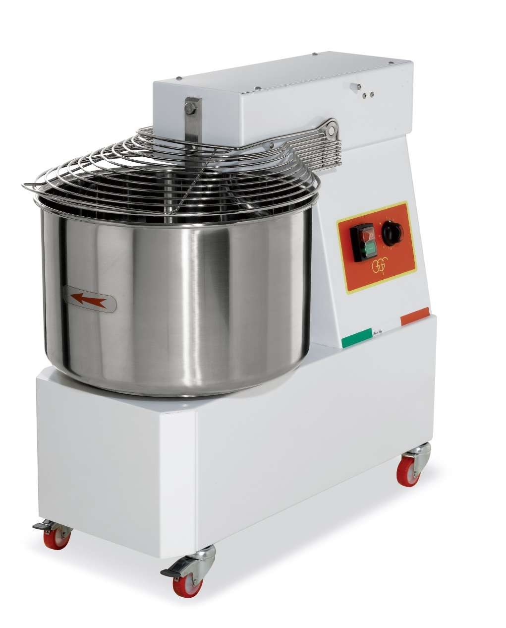 Amasadora Espiral 42 litros cuba y cabezal fijo con 2 velocidades TREVISO IM42 2V (400V)