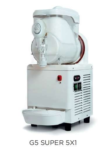 Máquina Preparadora Crema Fría 5 litros CARPIGIANI de 260 x400 x680h mm VALENCIA G5 SUPER5X1