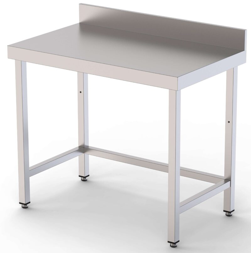 Mesa de Trabajo Acero inoxidable Mural Sin Estante 2200x700x850h mm WTW170220S0