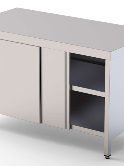 Estante Adicional Acero Inoxidable Para Mesa De Trabajo Fondo 600 Con Longitud De Mesa 1900 mm WTA601900AS
