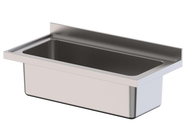 Fregadero Gran Capacidad Acero Inoxidable 1 Cuba Derecha Fondo 700 Sin Mueble 1600x700x400h mm IS1716R1HC00