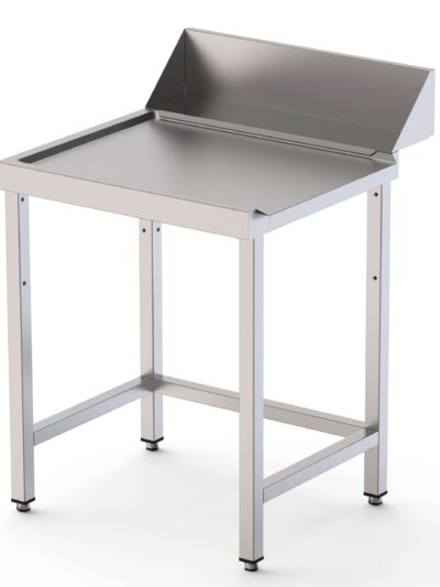 Mesa Acero Inoxidable Para Lavavajillas De Entrada y Salida Sin Estante 700x750x850h mm IS17507WOUTS0