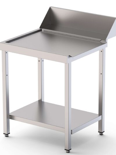 Mesa Acero Inoxidable Para Lavavajillas De Entrada y Salida Con Estante 700x750x850h mm IS17507DWOUTS1