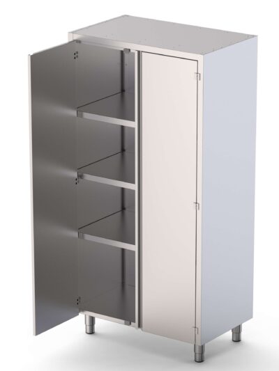 Armario de Pie Acero Inoxidable Con 1 Puerta Abatible 600x600x2000h mm FC0660200SW
