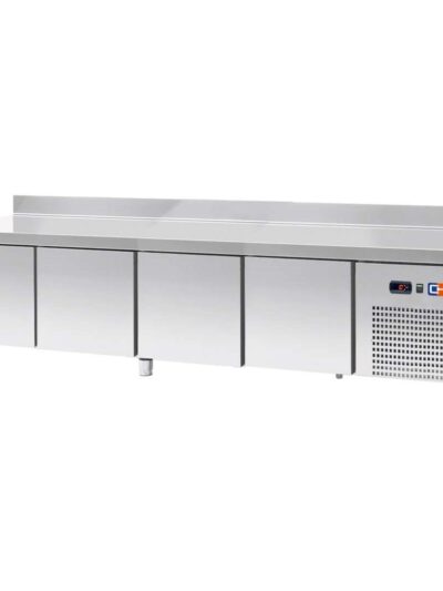 Mesa Baja GN/1 Refrigerada 4 puertas Fondo 700 de 2242 x700 x600h mm CORDOBA TRCHB-225