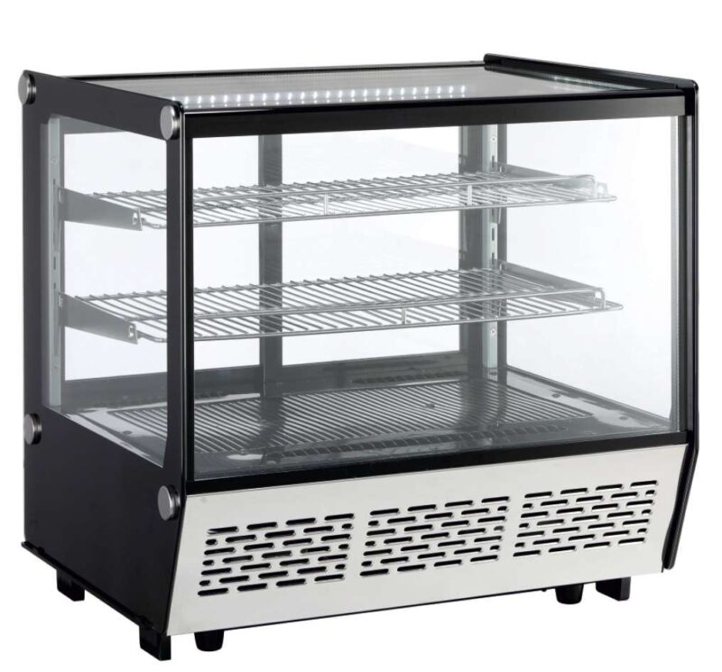 Vitrina refrigerada sobremostrador Cristal Recto 710X568X686h mm Línea Pekín XCW120Z