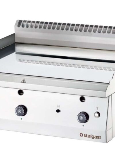 Fry top a gas Cromo Duro sobremesa placa lisa 400x700x250h mm 6,5Kw Línea Varsovia