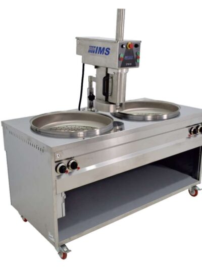 Freidora Eléctrica para churros 1550X800X850h 2 calderos de 600mm Línea Estambul DTM4