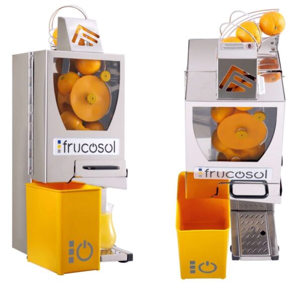 Exprimidor Automático Compacto 12 frutas/min Línea Rioja FRUCOSOL FCOMPACT