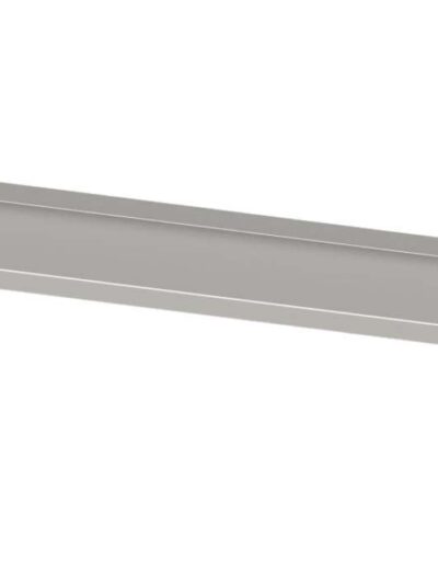 Estante de pared individual acero inoxidable AISI 201 1200x300x400 mm EI123 Línea Varsovia