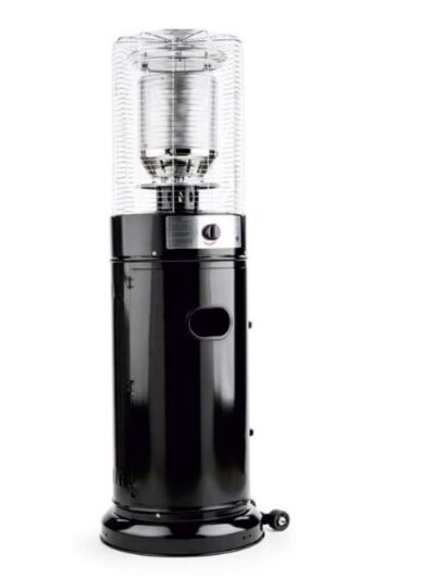 Estufa terraza a gas propano 11Kw CORONA BAJA NEGRA. 14kg