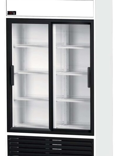 Armario Expositor Refrigerado 1000 litros 2 Puertas Correderas de Vidrio de 1250 x695 x2005h mm CORDOBA RVCS1000
