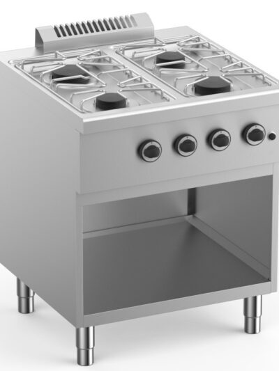 Cocina a Gas 4 Fuegos con Mueble Fondo 700 ELFU77A START LINE