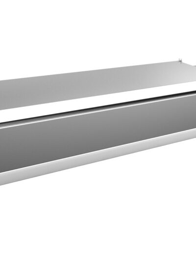 Vitrina 7 cubetas GN1/4 con TAPA de 1500 x335 x270h mm PEKIN VRX1500330SL