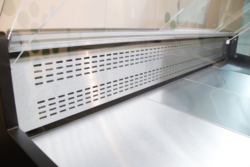Exposición Inoxidable vitrina VRE-150