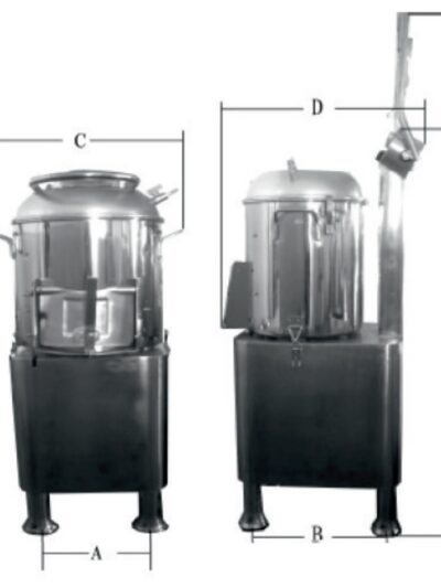 Peladora de Patatas de 20 Kg de 1100W PEKIN HLP-20