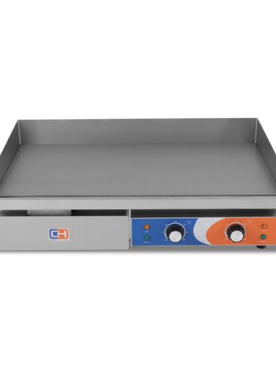 Plancha Eléctrica Acero Rectificado 10mm Económica de 740x490x240h mm PEKIN EG-820