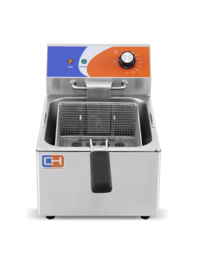 Freidora Eléctrica 6 litros SIN Grifo de 265 x420 x290h mm PEKIN EF-6L