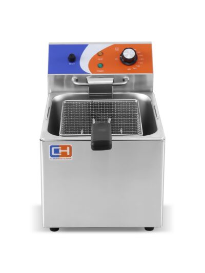 Freidora Eléctrica 8 litros SIN Grifo de 265 x420 x340h mm PEKIN EF-8L