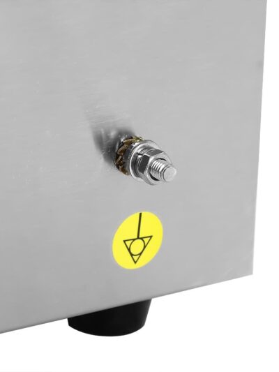 Freidora Eléctrica 8+8 litros SIN Grifo de 550 x420 x340h mm PEKIN EF-8L-2