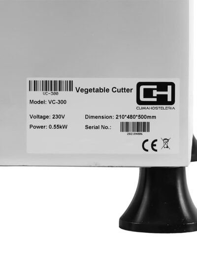 Cortadora de Vegetales 500W 300Kg/h PEKIN VC-300