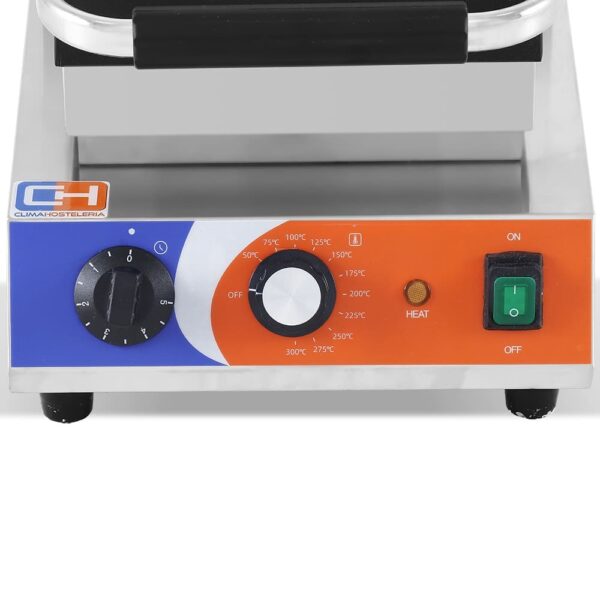 Máquina de gofres eléctrica 1,5KW 300x380x270h mm PEKÍN WF-2210