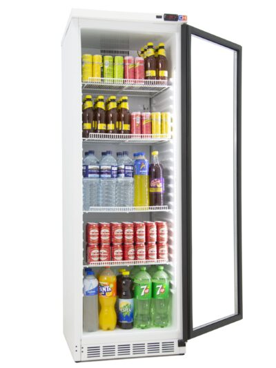 Armario Expositor Refrigerado 400 litros Puerta de Vidrio de 620 x665 x1850h mm CORDOBA RV300DIG