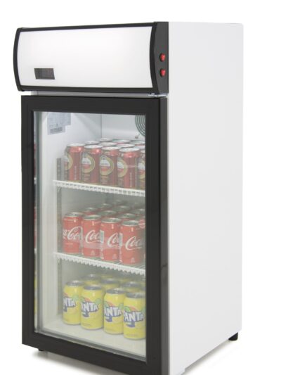 Armario Expositor Refrigerado 80 litros Subcero Puerta de Vidrio de 470X465X955h mm PEKIN SZ80L