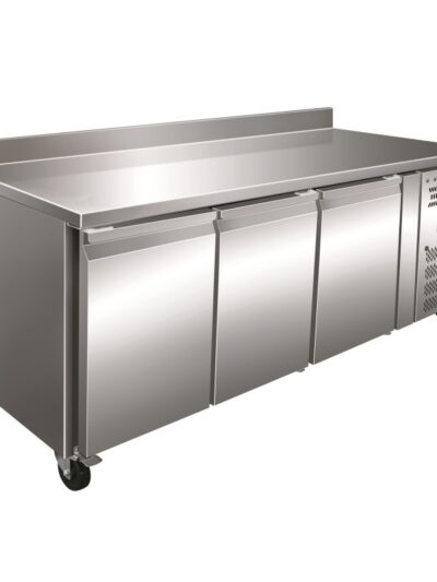 Mesa Refrigerada GN1/1 Acero Inoxidable 3 Puertas 1795x700x960h mm PEKIN GN3200TN