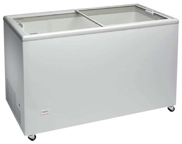 Congelador Horizontal Puerta Vidrio Corredera de 1063 x670 x895h mm AVEIRO ICE300NTVS