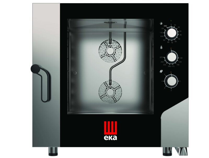 Horno eléctrico convección MILLENIAL SMART Pastelería/Panadería 6 bandejas 600×400 mm MKF664S Línea Padova